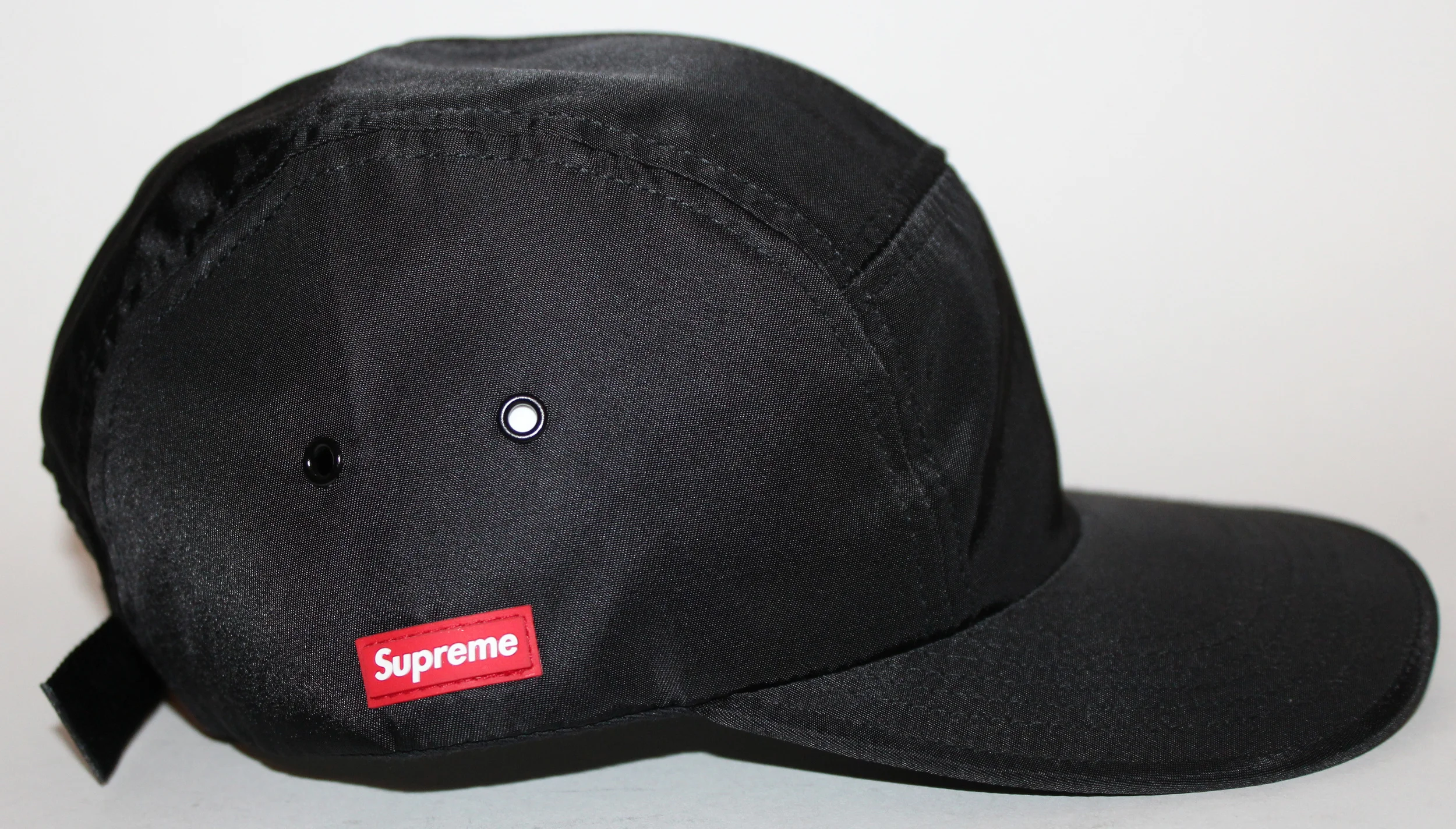 Supreme Black 5 Panel Small Box Logo — RootsBK